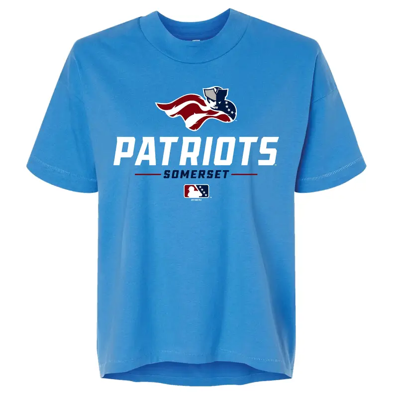 Somerset Patriots Women's Trade Wind Oversized Hi-Low Knoxville Tee