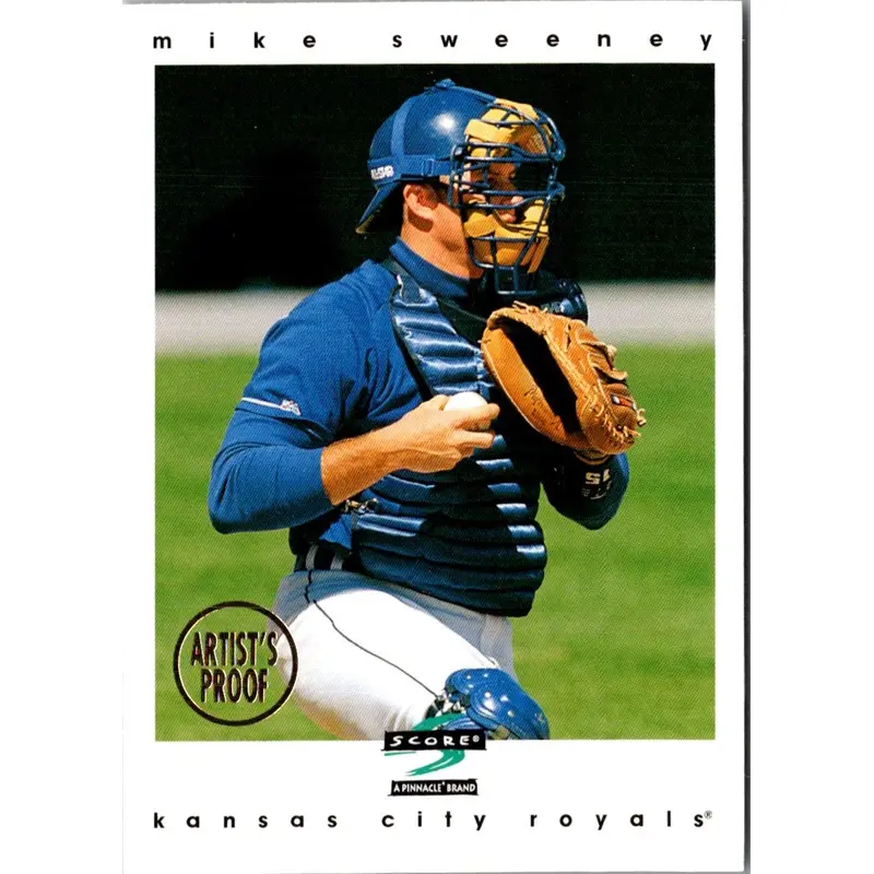 1997 Score Artist's Proofs White Border Mike Sweeney #262