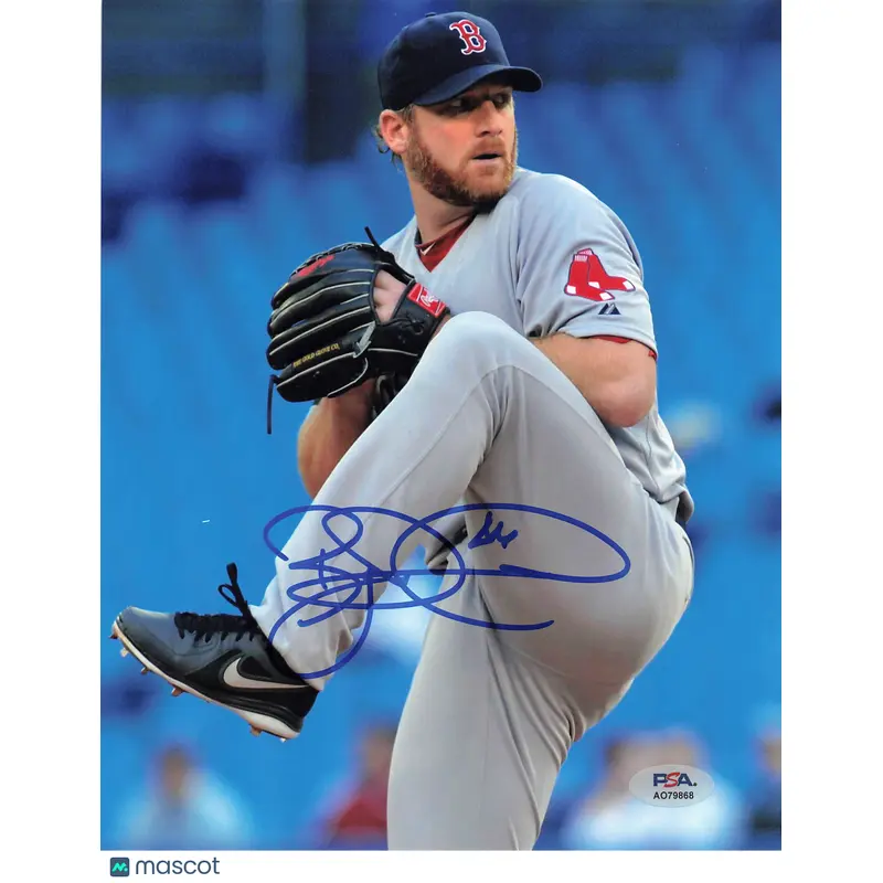 Ryan Dempster Signed 8x10 Photo PSA Boston Red Sox