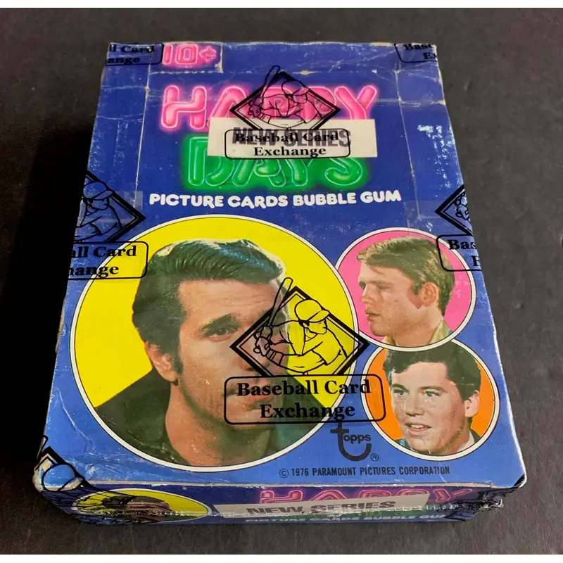 1976 Topps Happy Days Unopened Series 2 Wax Box (BBCE)