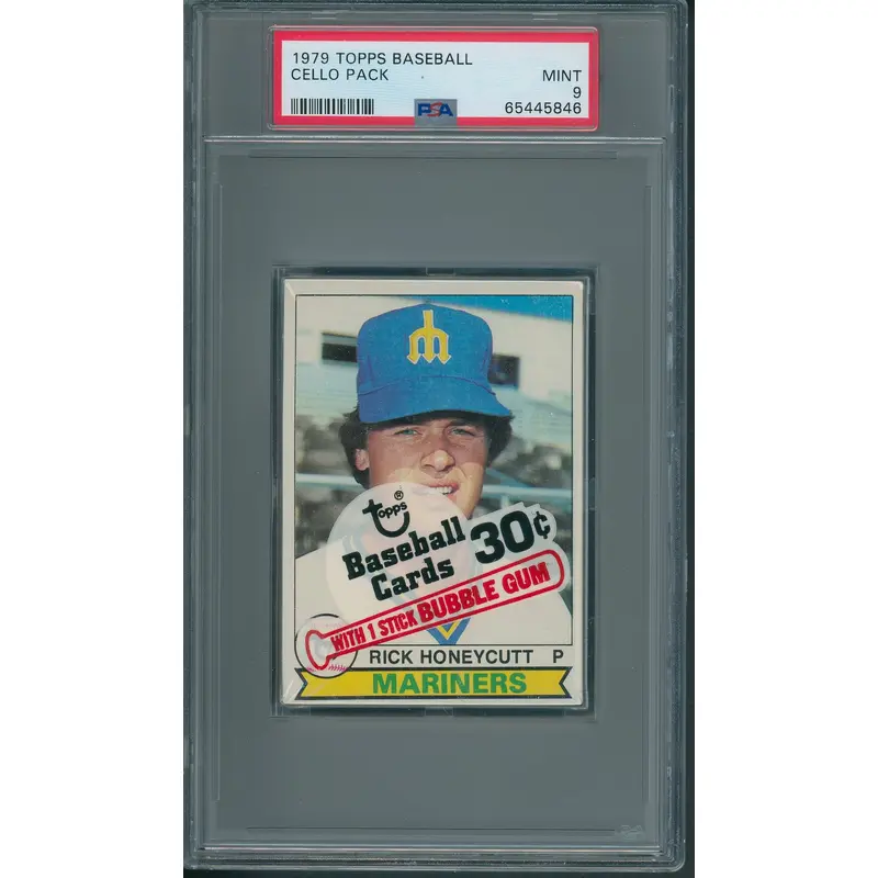 1979 Topps Baseball Cello Pack PSA 9 *5846