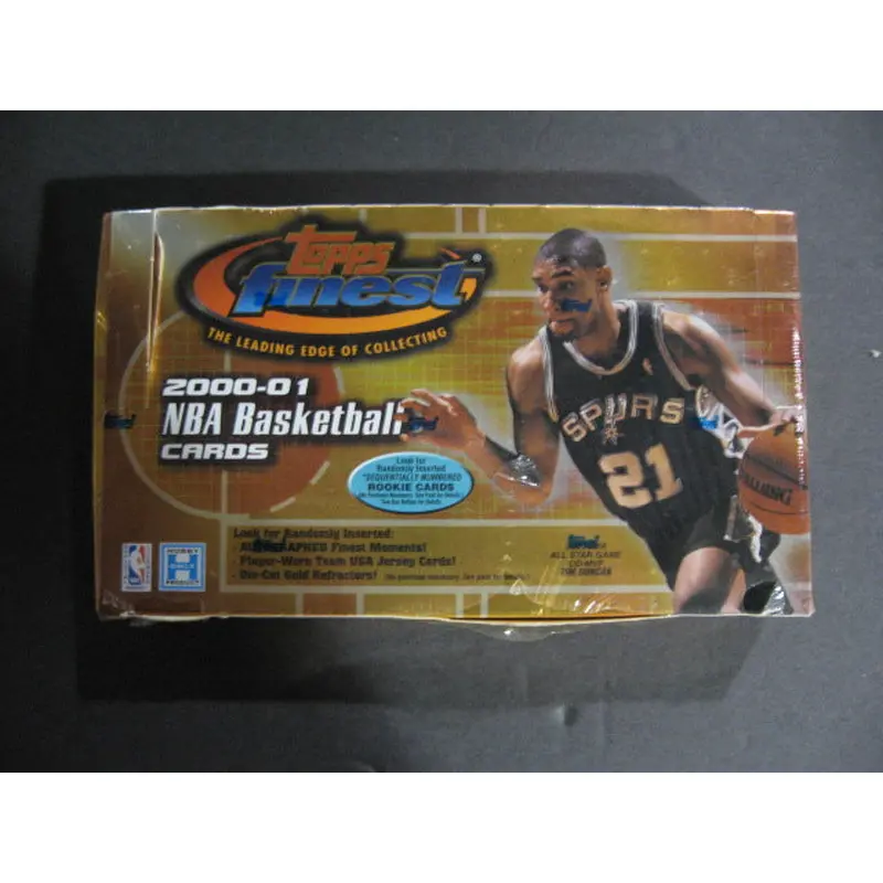 2000/01 Topps Finest Basketball Box (Hobby)