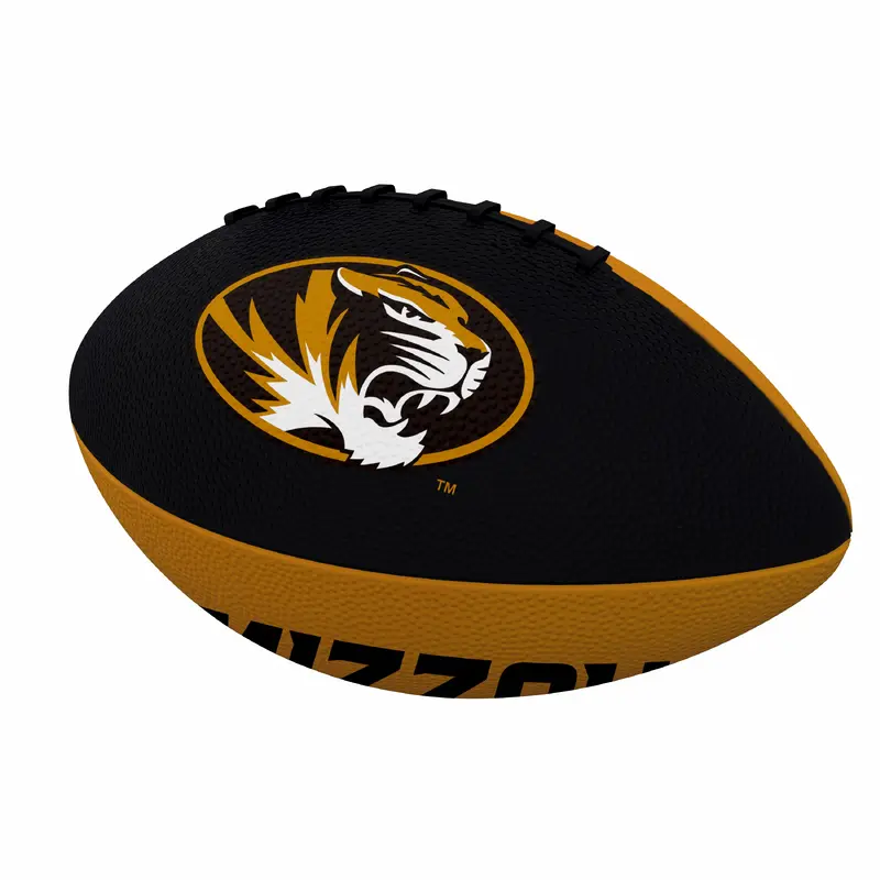 Missouri Pinwheel Junior Size Rubber Football