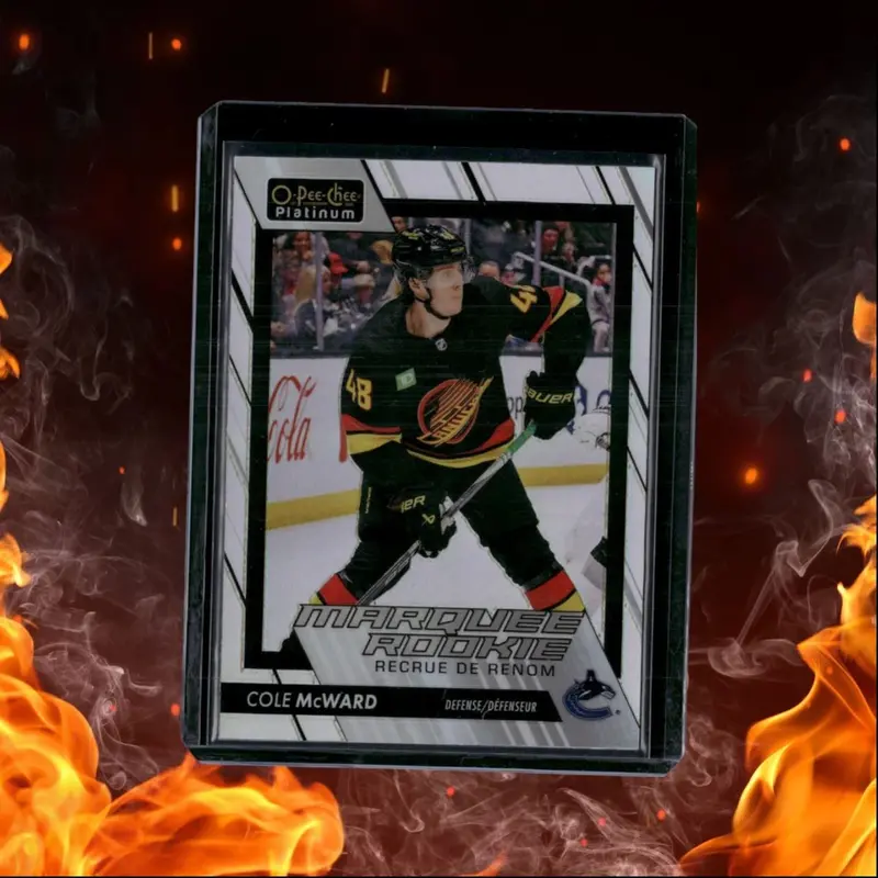 2023-24 O-Pee-Chee Platinum Cole McWard Marquee Rainbow Rookie #285