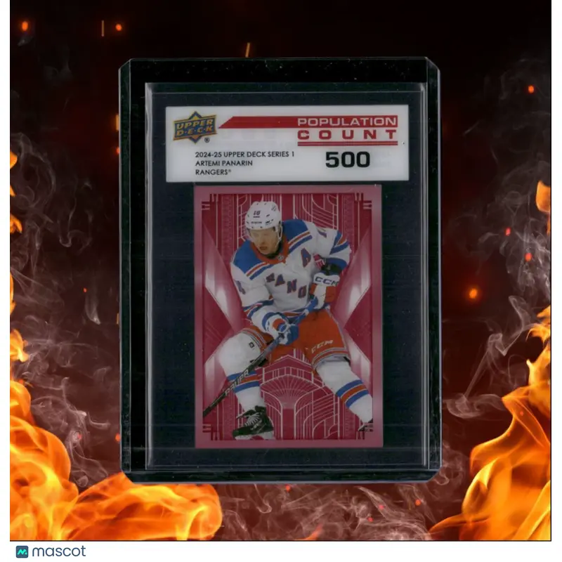 2024-25 Upper Deck Artemi Panarin Population Count 500 /500 #PC-10