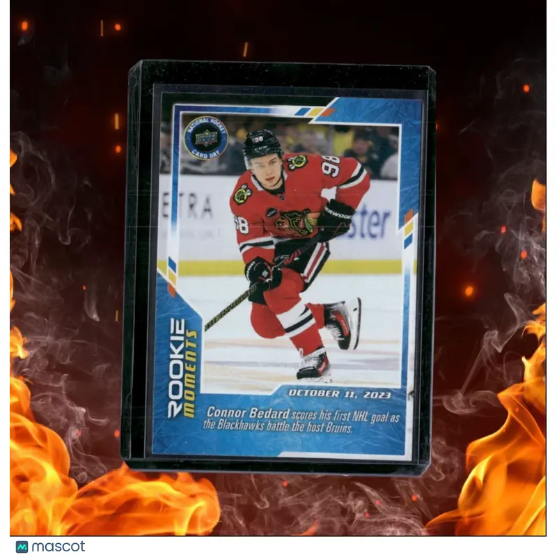 2024-25 Upper Deck National Hockey Card Day Connor Bedard Moments (G) Rookie