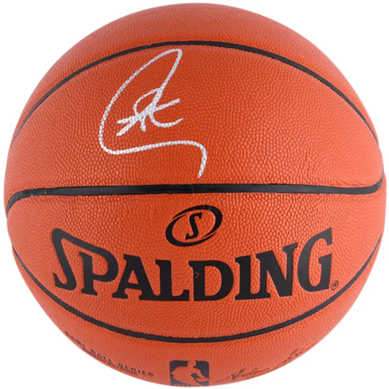 Stephen Curry Autographed NBA I/O Basketball - JSA