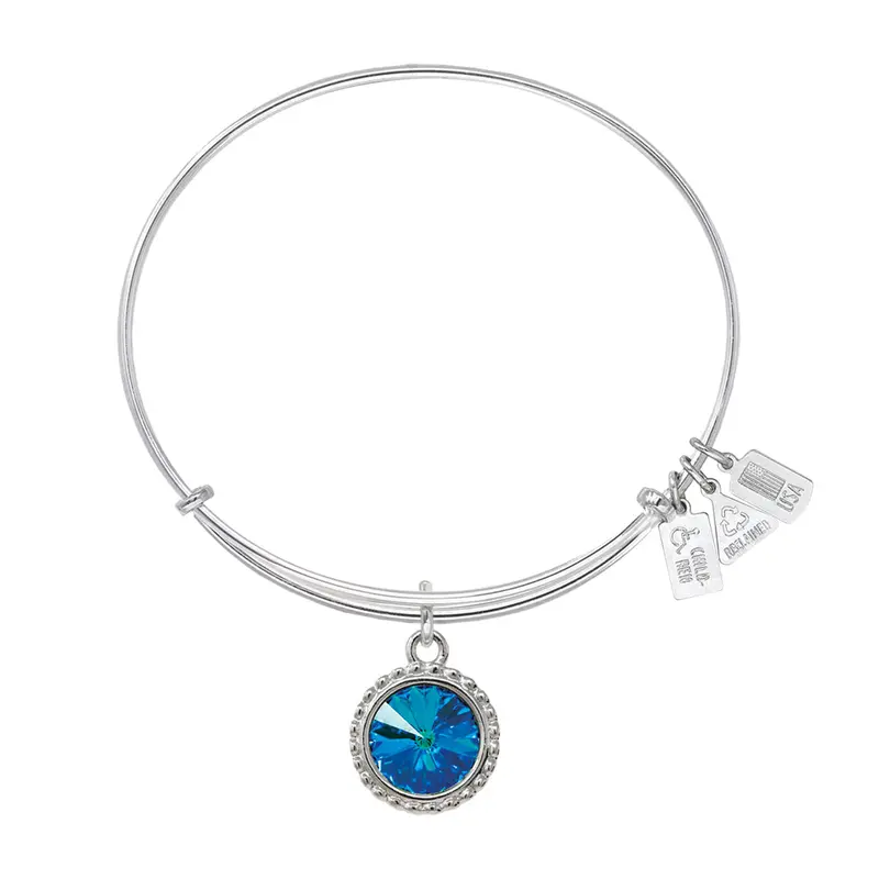 Earth's Elements WATER Charm Bangle