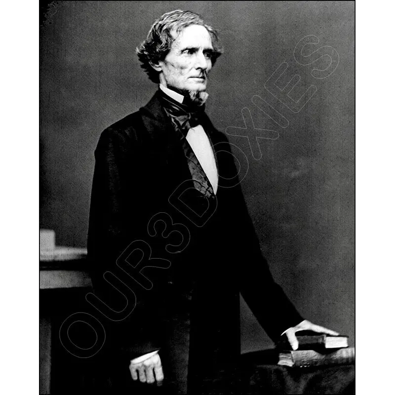 Jefferson Davis 8X10 Photo - Confederate President - 2706