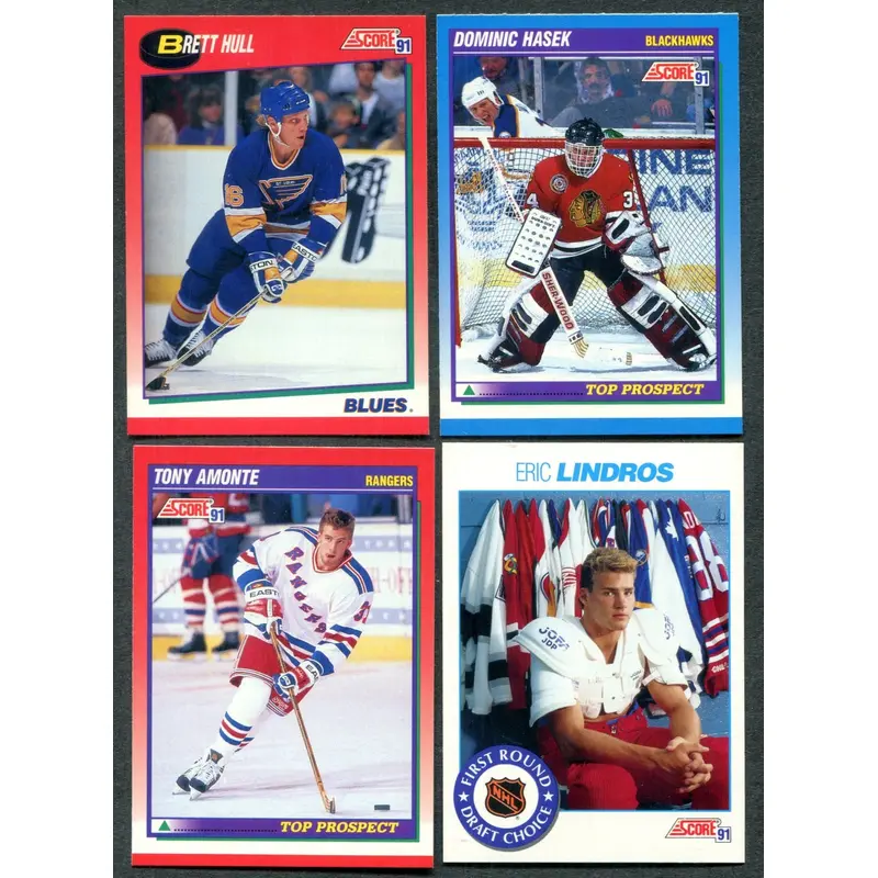 1991/92 Score Hockey Complete Set (Canadian English) (660)