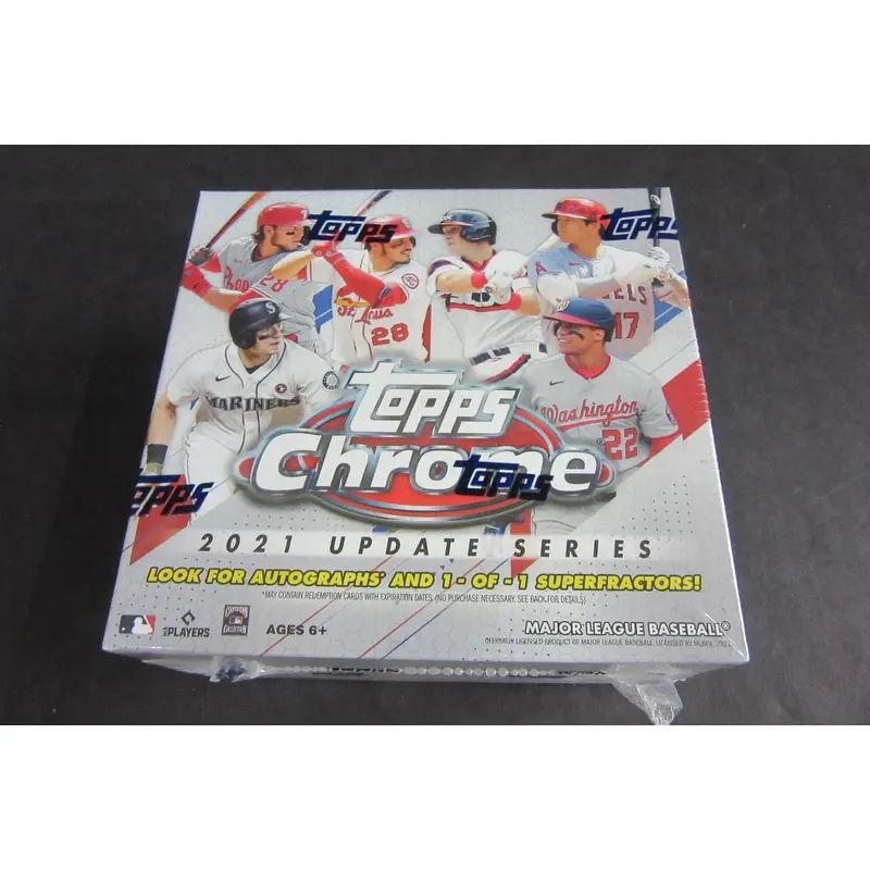 2021 Topps Chrome Baseball Update Series Mega Box (10/4)