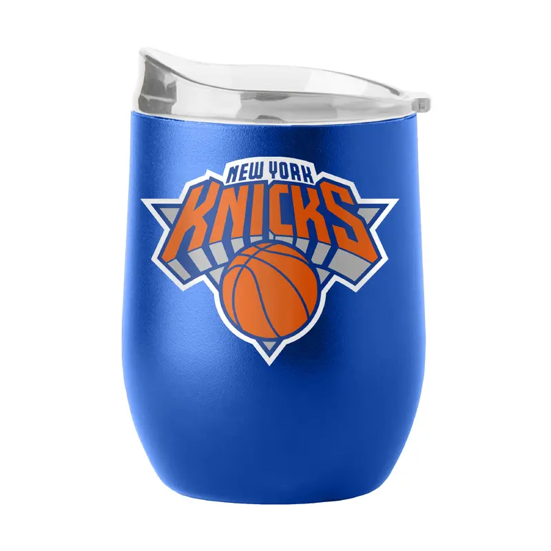 NY Knicks 16oz Flipside Powder Coat Curved Bev