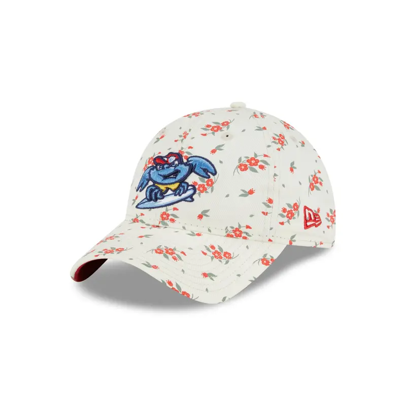 Jersey Shore BlueClaws New Era Womens Adjustable 9Twenty Floral Cap