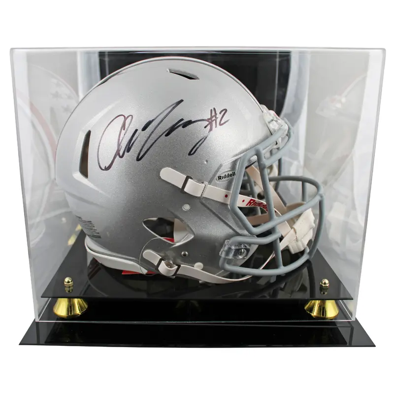 Ohio State Chase Young Signed Full Size Speed Proline Helmet W/ Case Fanatics