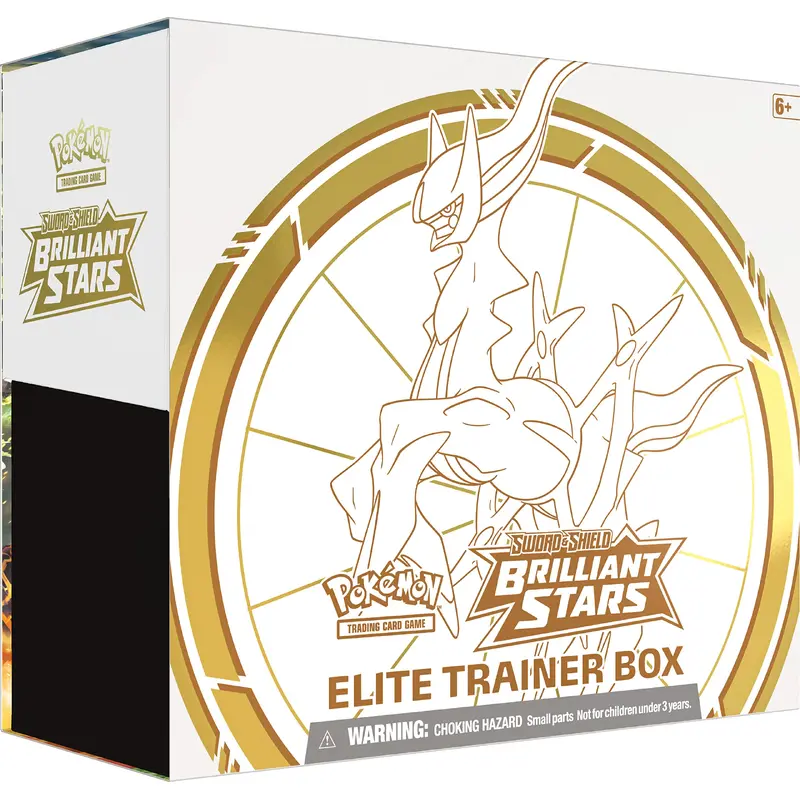 Pokemon Sword & Shield Brilliant Stars Elite Trainer 10-Box Case