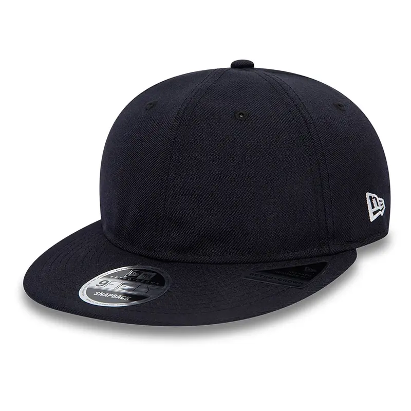 Blank New Era Navy Retro Crown 9FIFTY Snapback Cap
