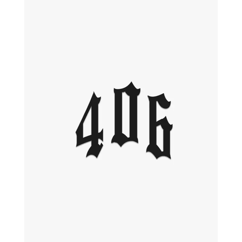 THE (406) VANQUISH PREMIUM DECAL