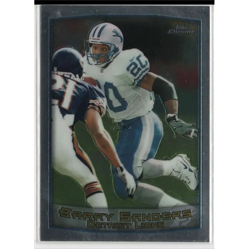 1999 Topps Chrome Barry Sanders #25