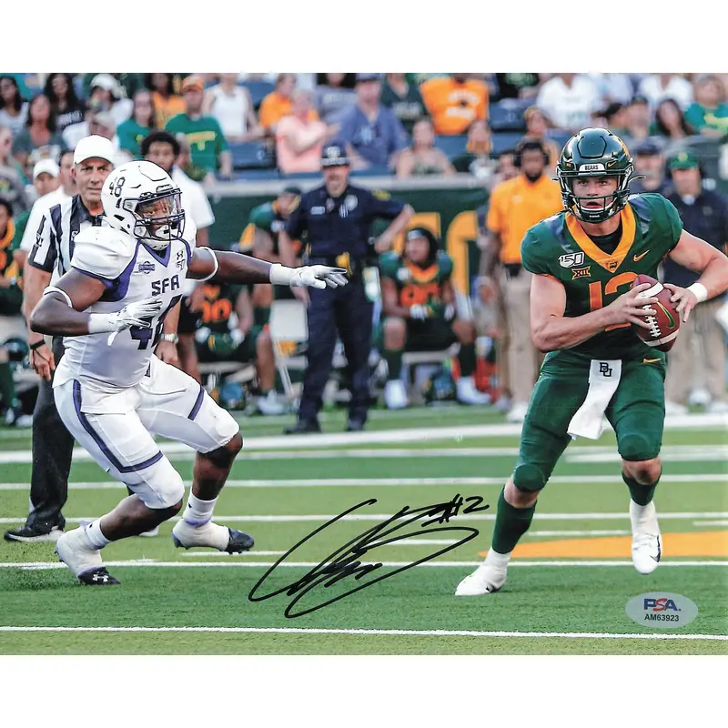 Charles Brewer signed 8x10 photo PSA/DNA Baylor Autographed