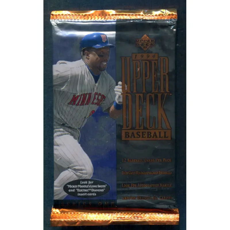1994 Upper Deck Baseball Unopened Series 1 Pack (Retail) (12)