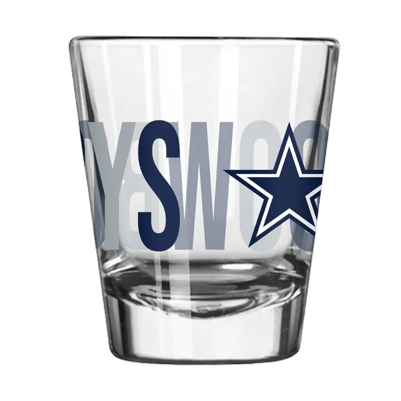 Dallas Cowboys 2oz Overtime Shot Glass