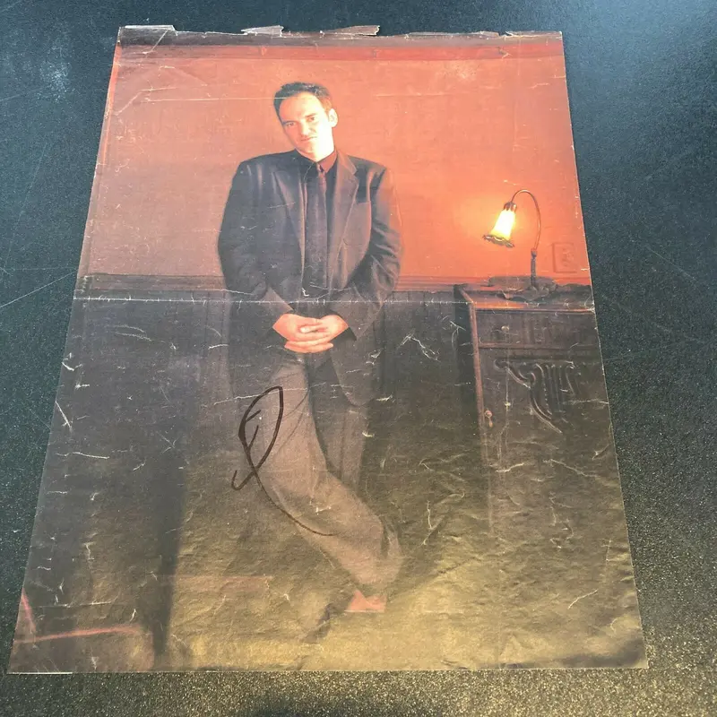 Quentin Tarantino Signed Autographed Magazine Photo In Person Authentic