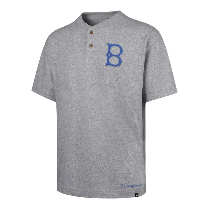 LOS ANGELES DODGERS COOPERSTOWN ALL FIELD FIFTIES '47 HENLEY