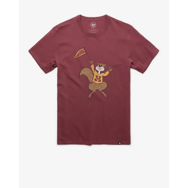 MINNESOTA GOLDEN GOPHERS VINTAGE PREMIER '47 FRANKLIN TEE