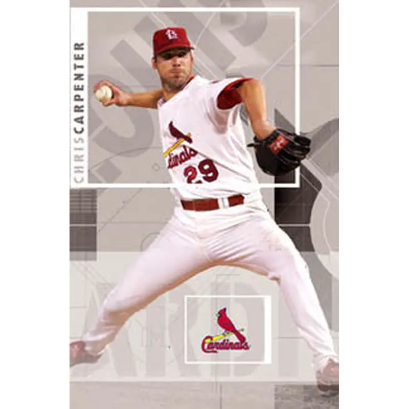 Chris Carpenter "Cy" St. Louis Cardinals Poster - Costacos 2006