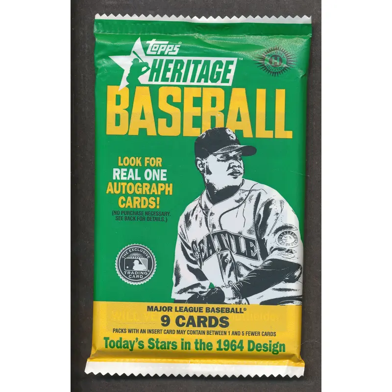 2013 Topps Heritage Baseball Unopened Pack (Hobby) (9)