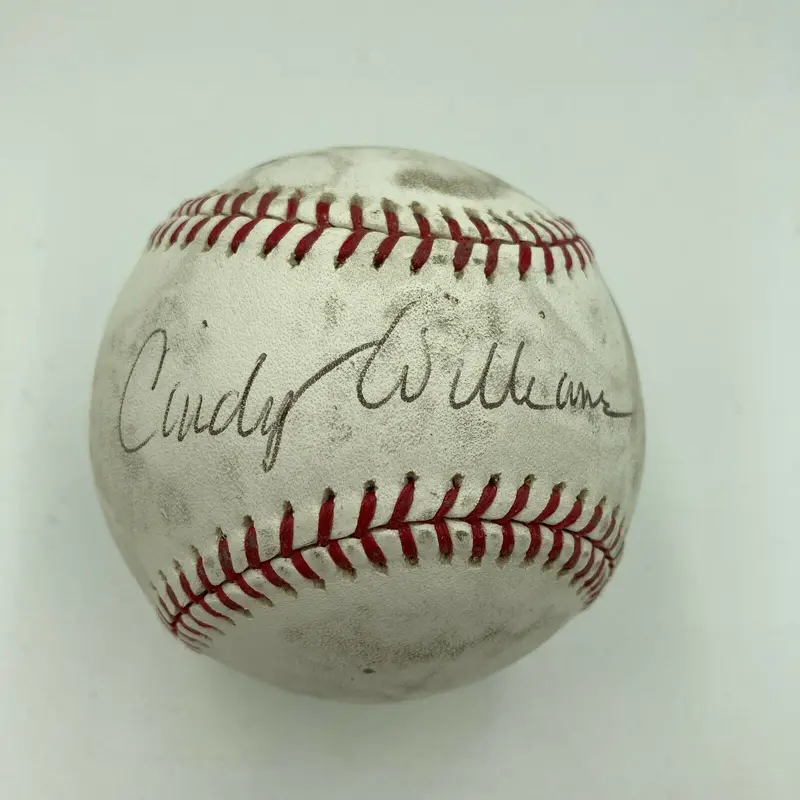 Cindy Williams Signed Autographed MLB Baseball Celebrity JSA COA
