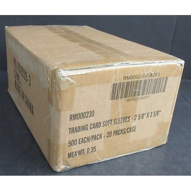 Fanatics Soft Card Sleeve Case (2 Mil) (20/500)