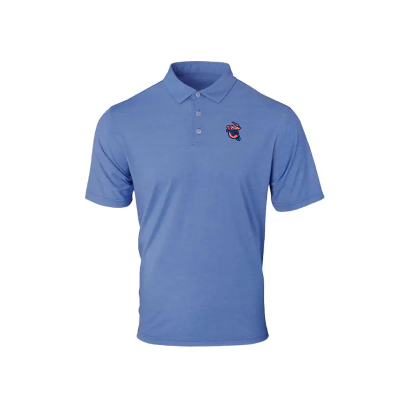 Jacksonville Jumbo Shrimp The Cowford Collection Butter Stripe Nautical Blue Polo