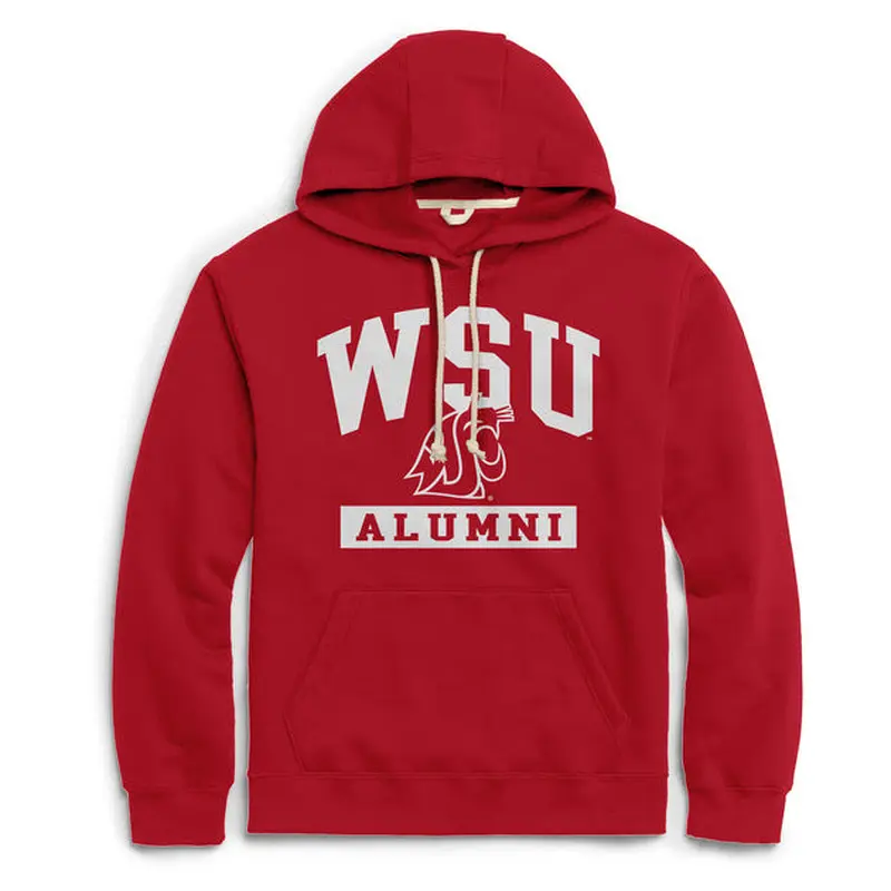 League WSU ALUMNI Crimson Hoodie