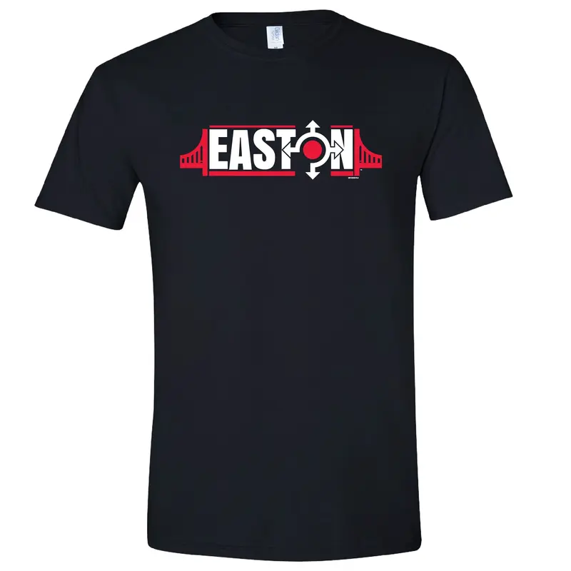 Lehigh Valley IronPigs Black Easton Tee
