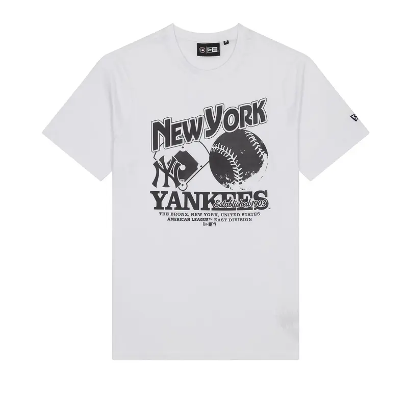 New York Yankees MLB White T-Shirt