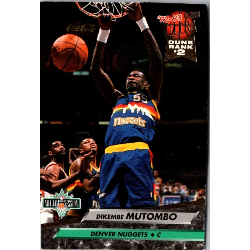 1992 Ultra Dikembe Mutombo #202