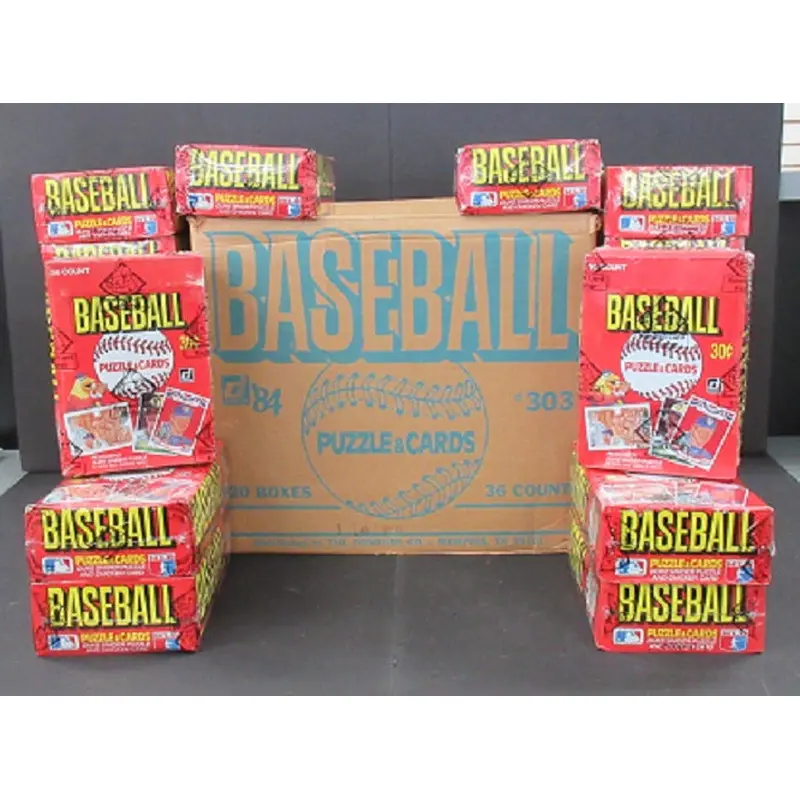1984 Donruss Baseball Wax Case (20 Box) (BBCE)