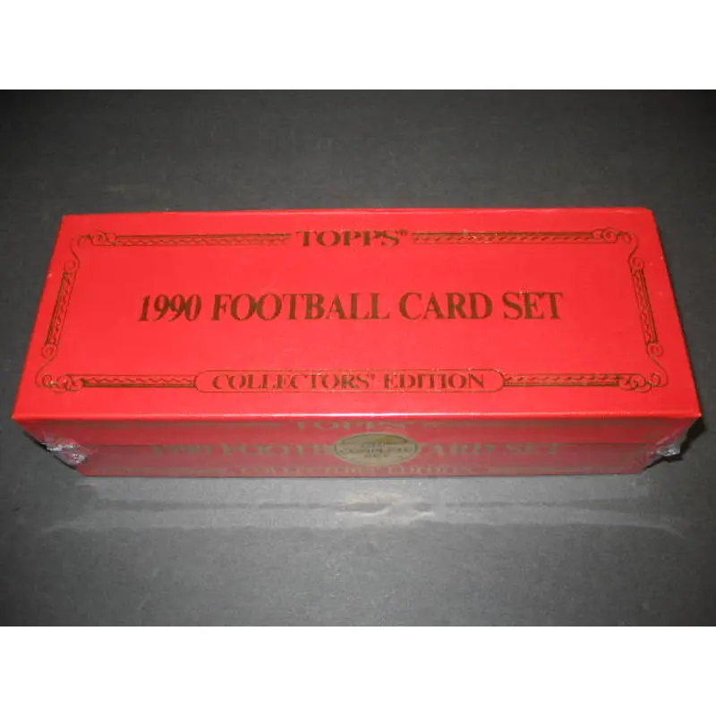 1990 Topps Football Tiffany Factory Set (Sealed)