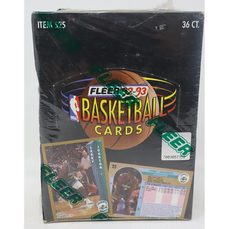 1992/93 Fleer Basketball Series 1 Box (36/17)