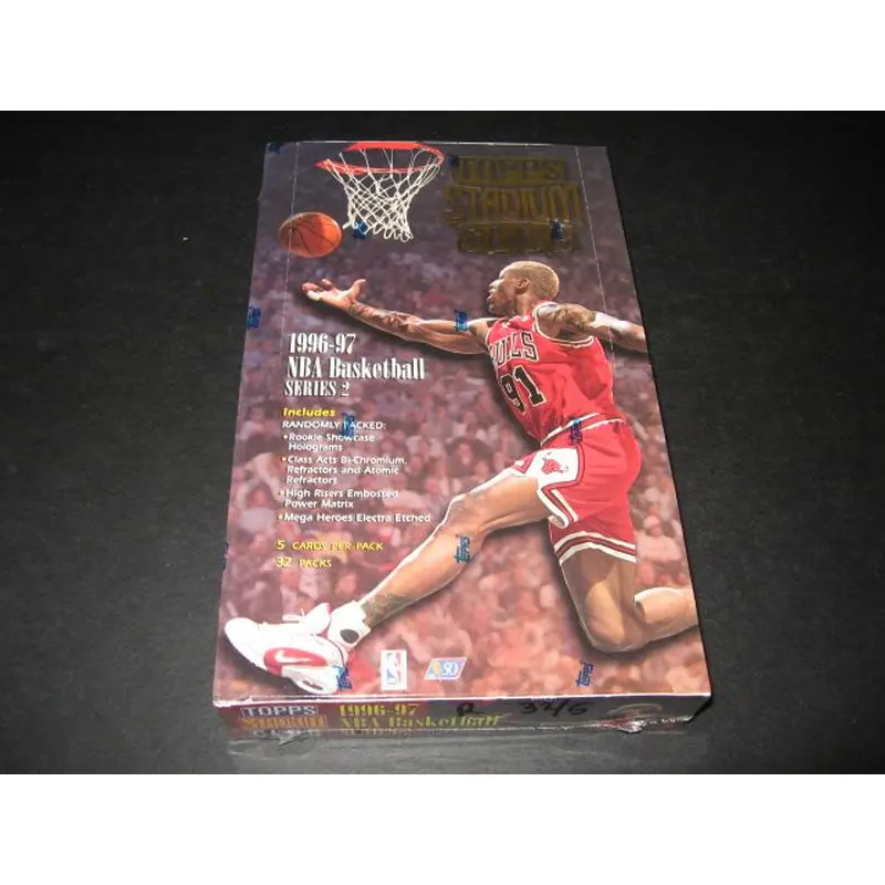 1996/97 Topps Stadium Club Basketball Series 2 Box (Retail) (32/5)
