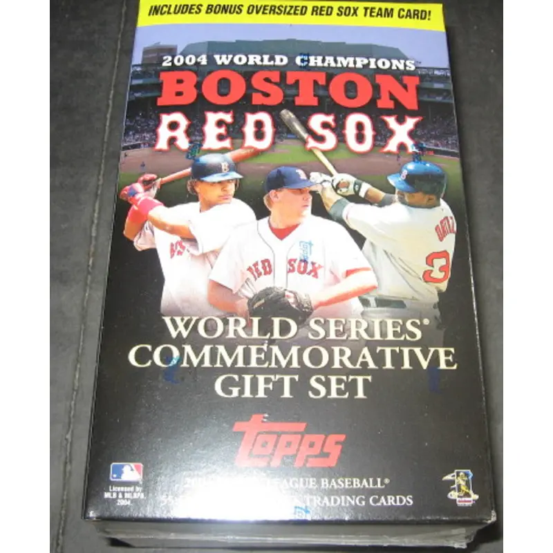 2004 Topps Baseball Boston Red Sox World Series Factory Set