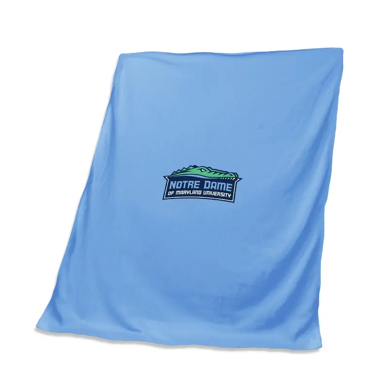 Notre Dame of Maryland Sweatshirt Blanket (Screened)