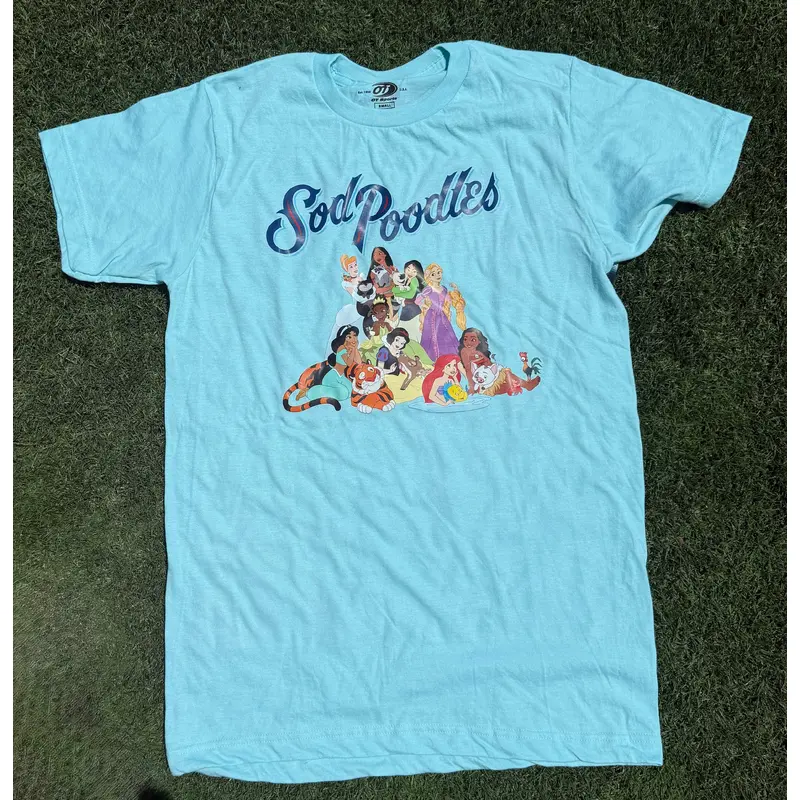 Amarillo Sod Poodles OT Blue Princess Tee