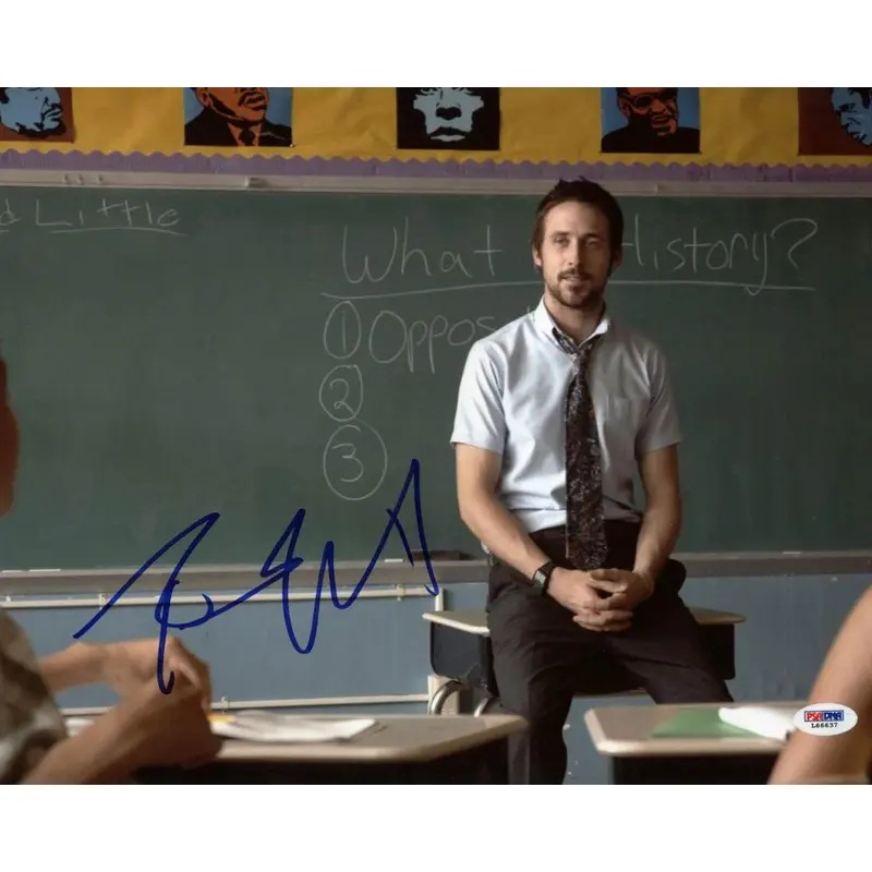 Ryan Gosling Half Nelson Signed Authentic 11X14 Photo PSA/DNA #L66637