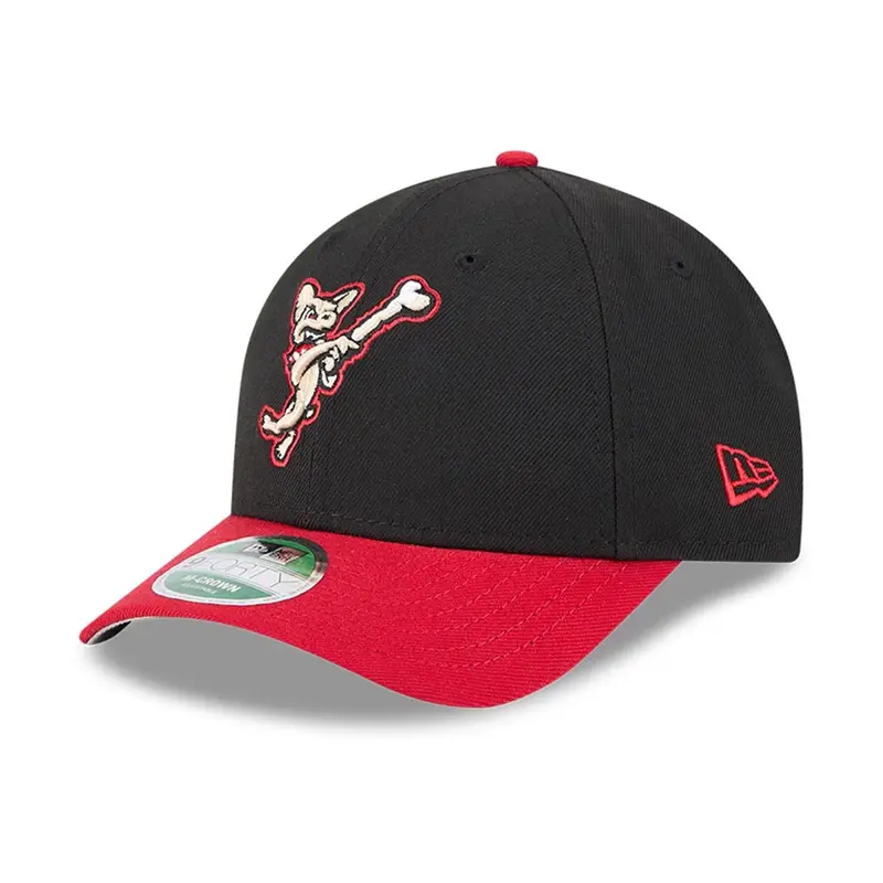 El Paso Chihuahuas MiLB AC Perf Player Replica Black 9FORTY M-Crown Adjustable Cap