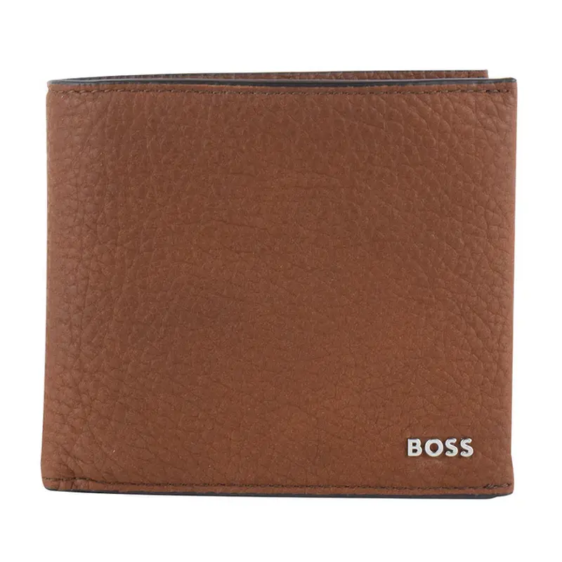 HUGO BOSS WALLET BROWN MENS CROSSTOWN C 4 CC C 50470773235
