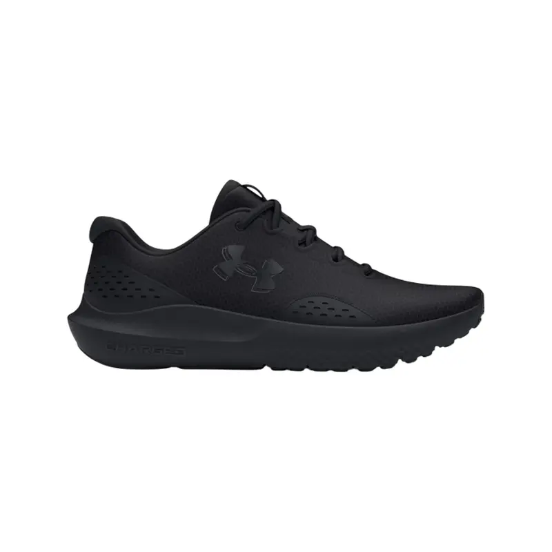 UNDER ARMOUR SNEAKERS MENS UA CHARGED SURGE 4 BLK/BLK 3027000-002