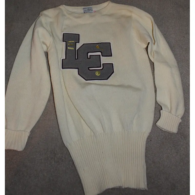 Vintage Lawrence Central High School Varsity Letter Sweater