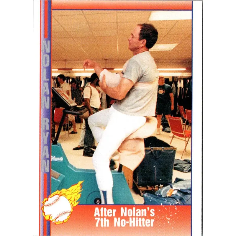 1993 Pacific Texas Express After Nolan's 7th No-Hitter #178